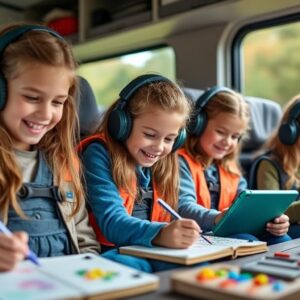 Astuces pour occuper les enfants en voyage : idées ludiques et pratiques