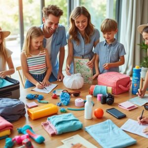Checklist voyage en famille : la liste complète pour ne rien oublier