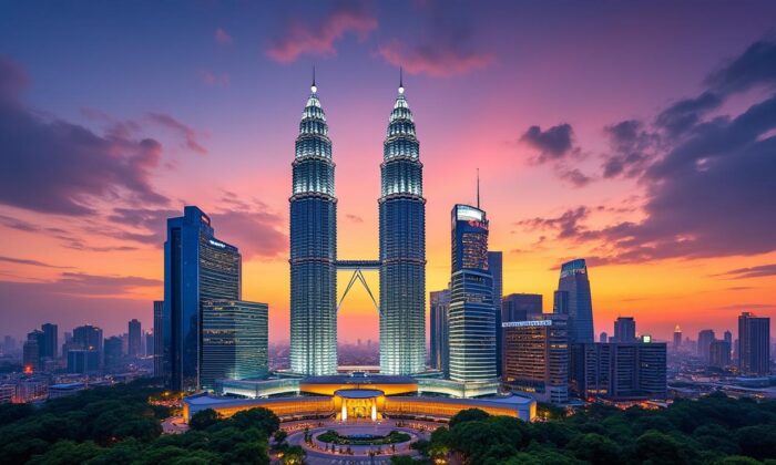 Découvrez la tour petronas : symbole emblématique de kuala lumpur