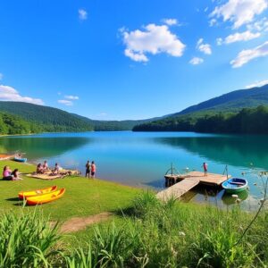 Découvrir le lac de l&rsquo;orceyrette : un joyau naturel pour vos escapades en famille