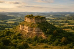 Les buttes-témoins du bassin parisien : de Paris au Jura