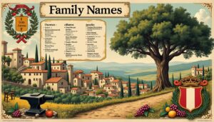 Origine et signification des noms de famille italiens