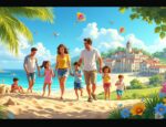 Où partir en avril en famille : destinations idéales pour des vacances réussies